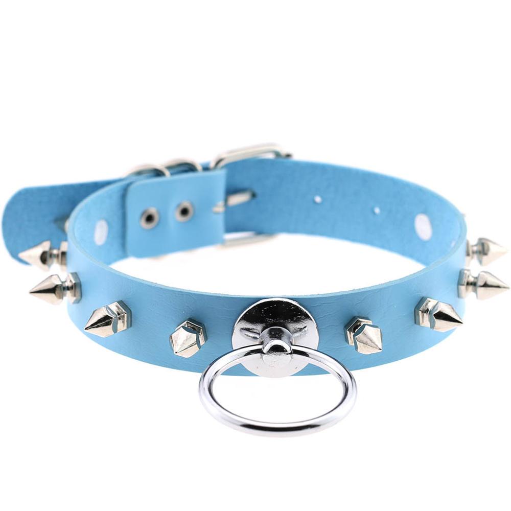 Riot Girl Choker Collar Necklace