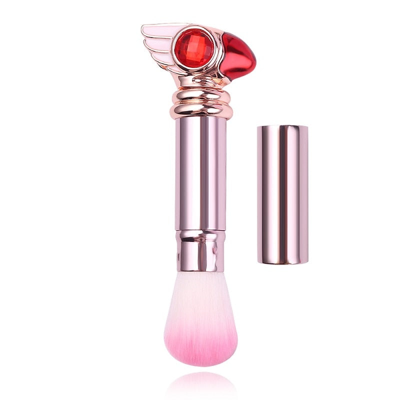 Magical Girl Sakura Retractable Makeup Brush