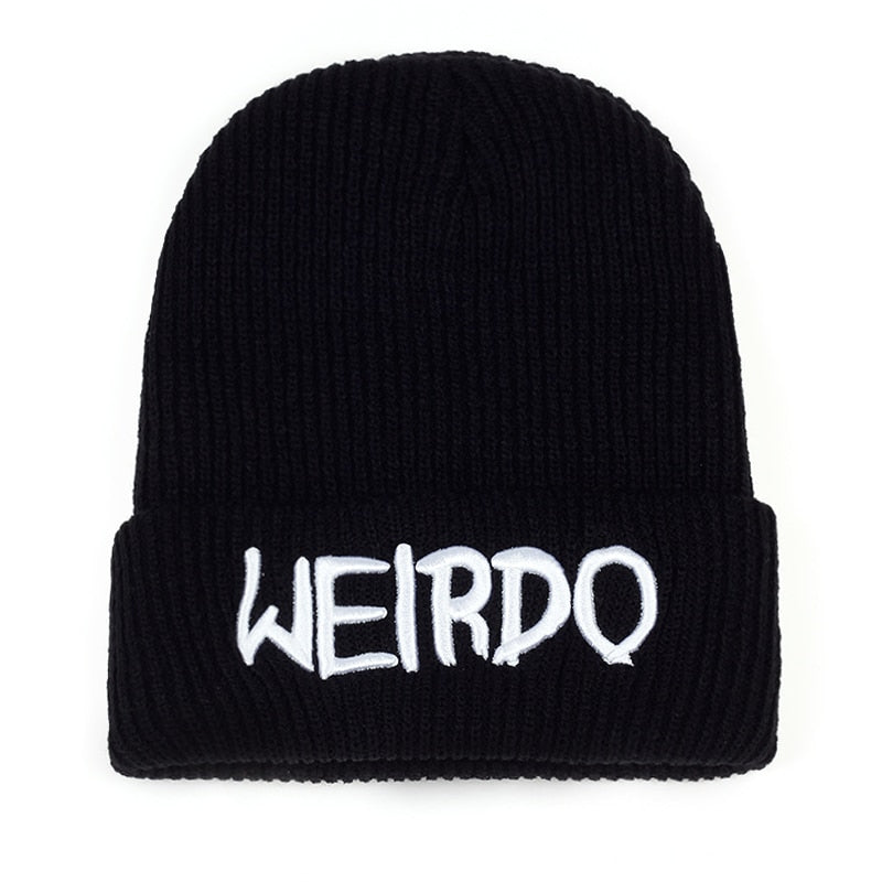 Weirdo Knitted Beanie Hat