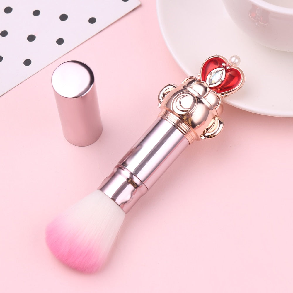 Magical Girl Sakura Retractable Makeup Brush