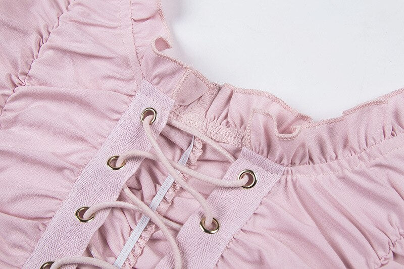 Coquette Doll Pink Cami Top