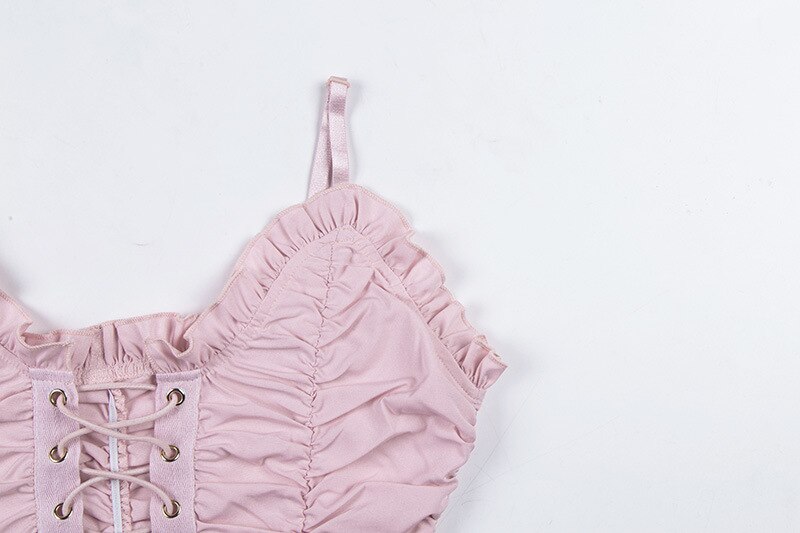 Coquette Doll Pink Cami Top