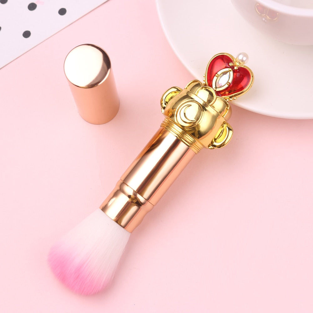 Magical Girl Sakura Retractable Makeup Brush