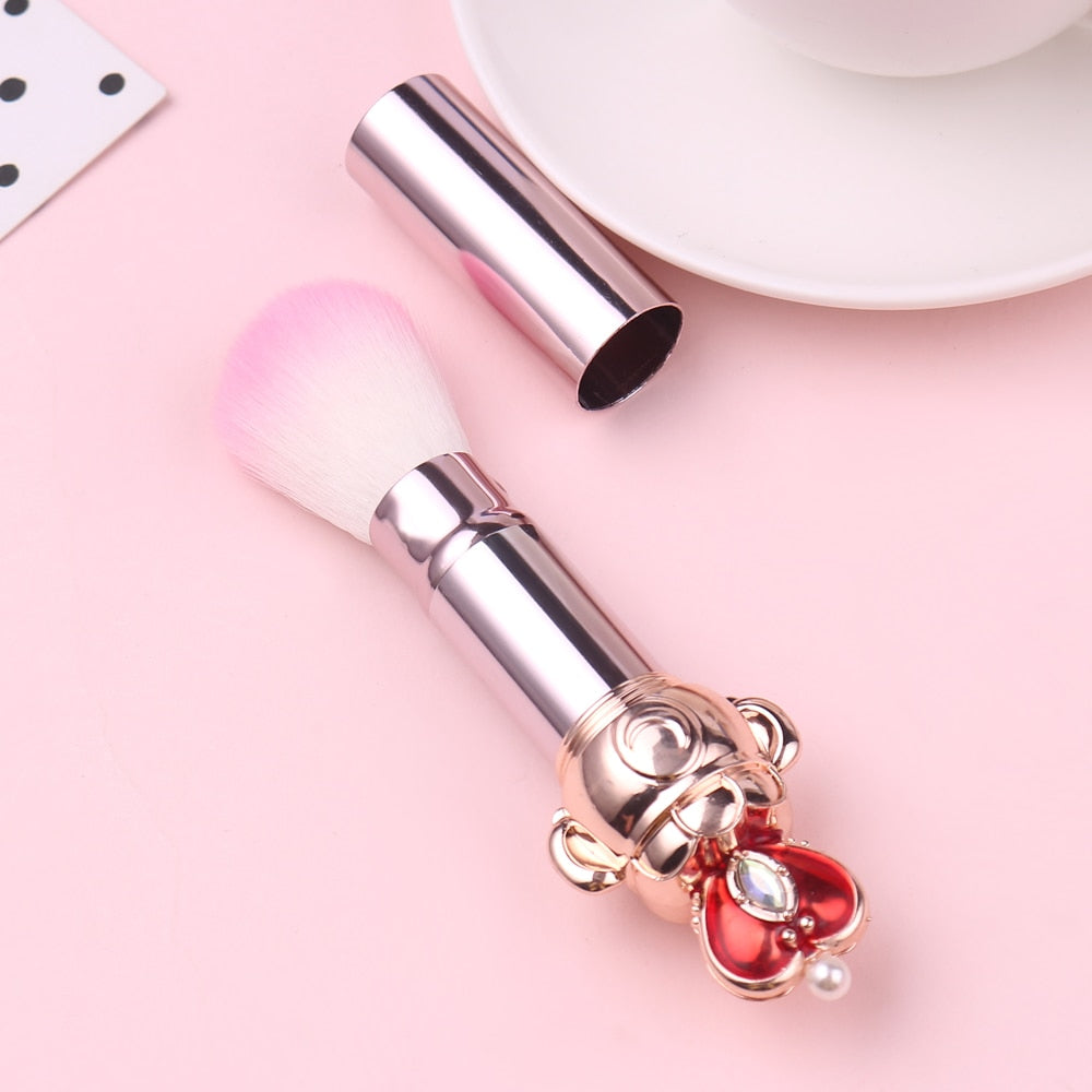 Magical Girl Sakura Retractable Makeup Brush
