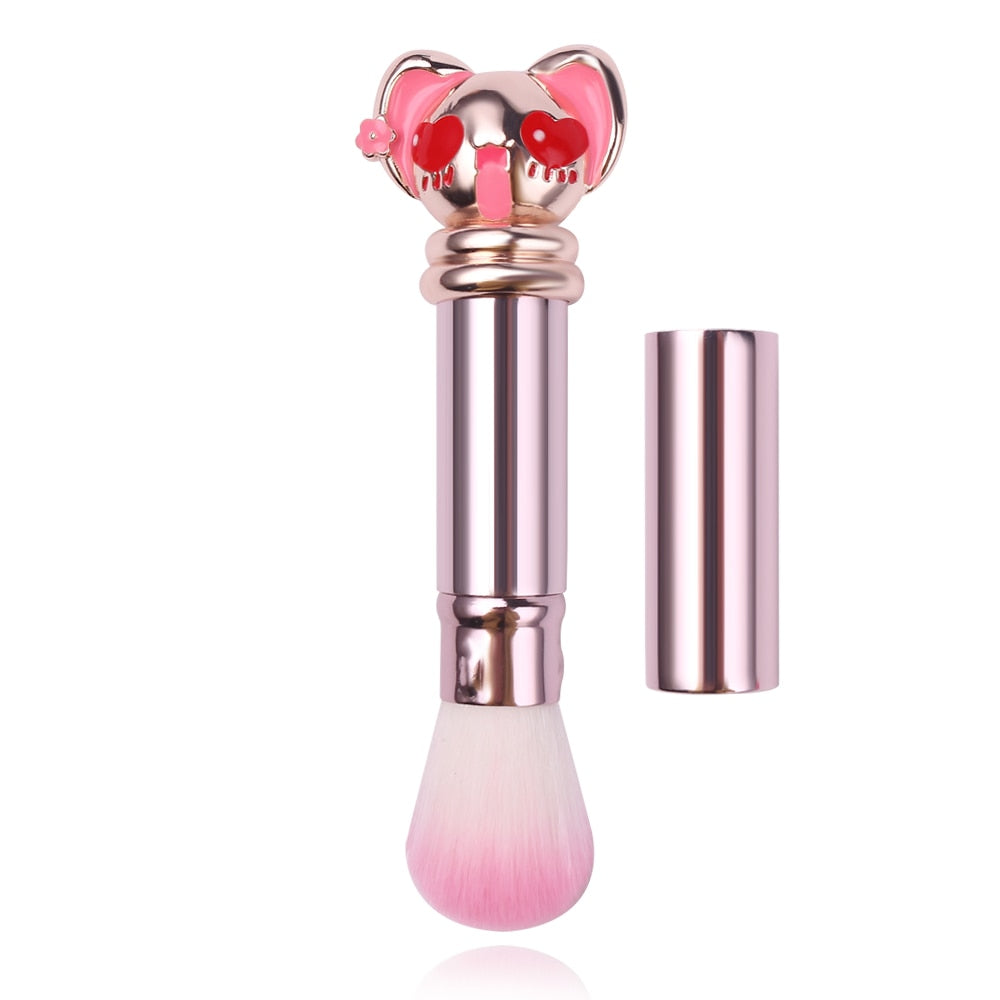 Magical Girl Sakura Retractable Makeup Brush