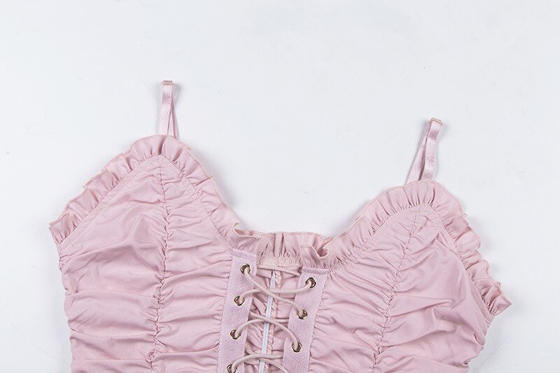 Coquette Doll Pink Cami Top