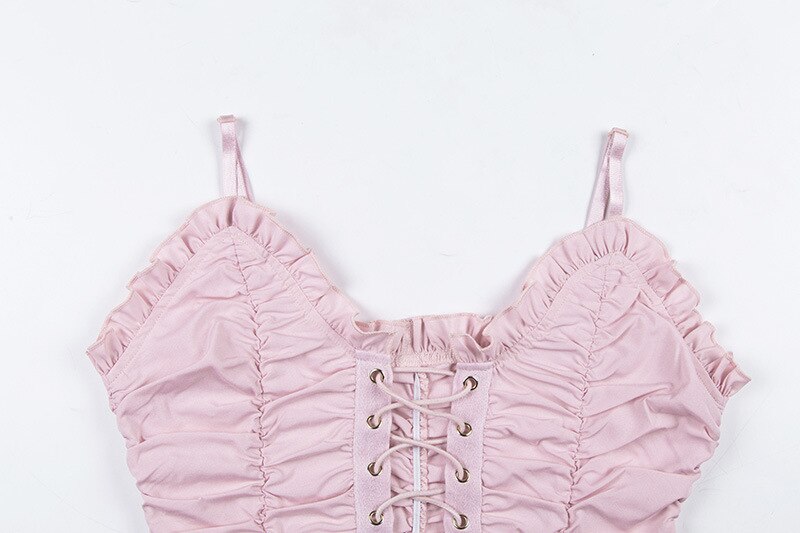 Coquette Doll Pink Cami Top