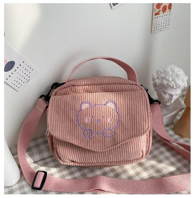 Soft Brown Mocha Kawaii Satchel bag
