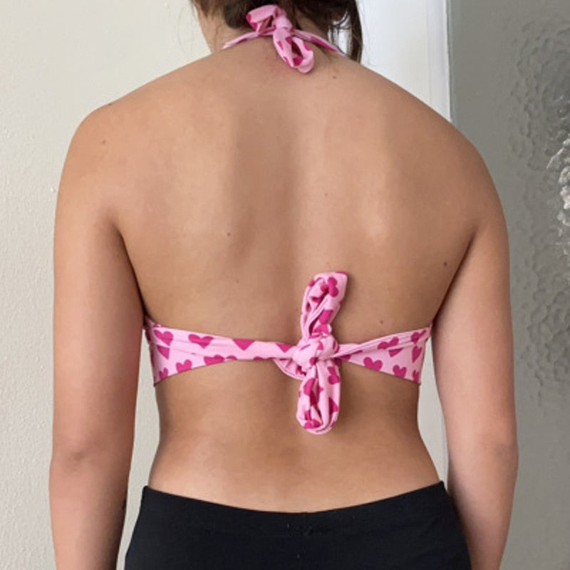 Lovecore Aesthetic Bikini Top
