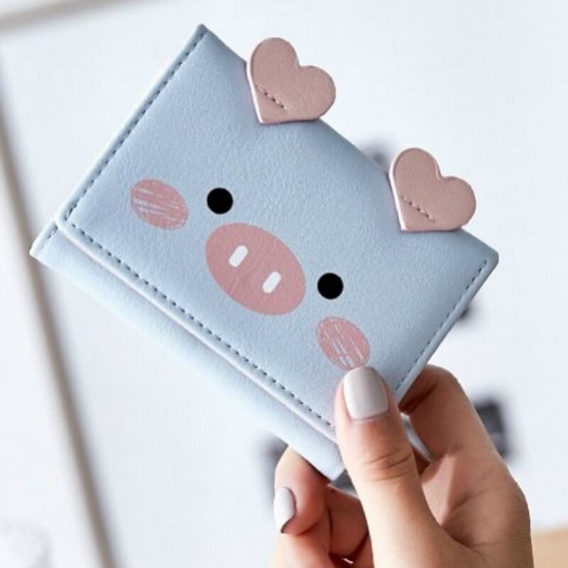 Kawaii Cute Piggy Wallet Card Holder