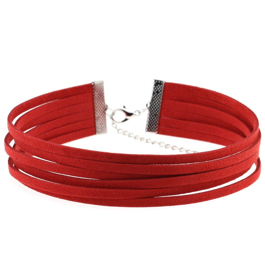 Choker Necklace Red