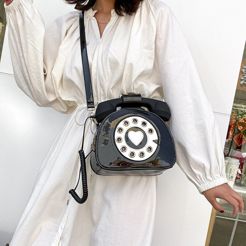 Old School Phone Shoulder Bag