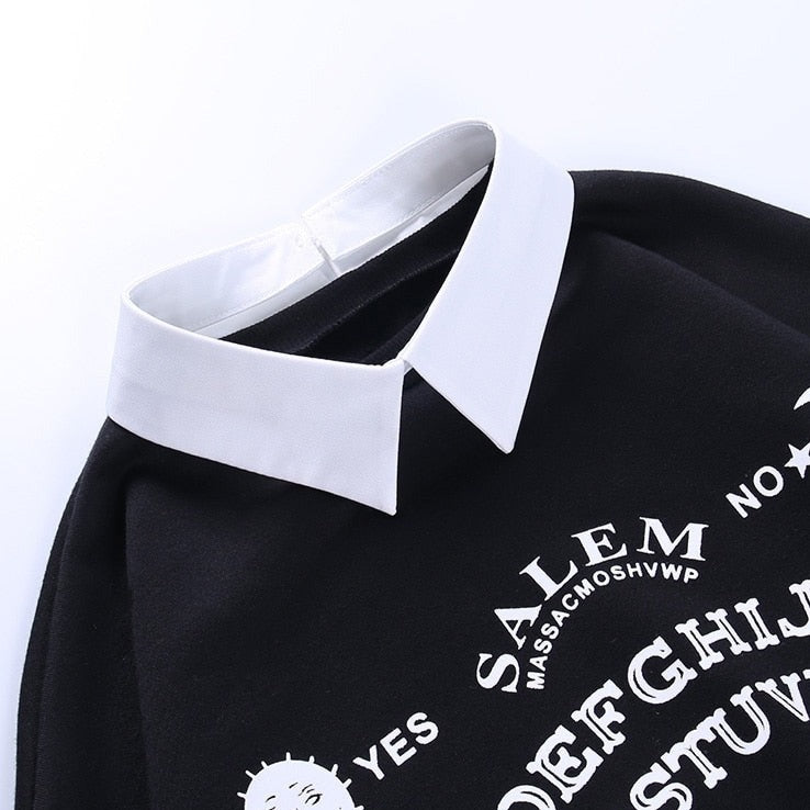 Gothic Ouija Board Sweashirt