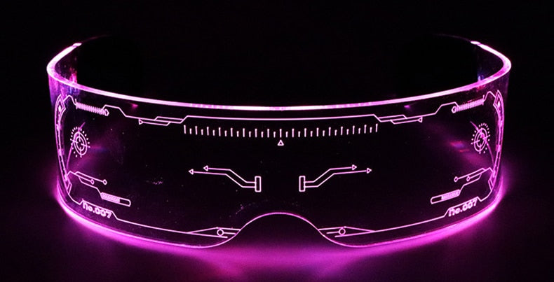 Gamer Girl LED Sunglasses Twitch Streamer