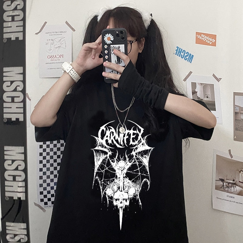 Gothic Dark Goth Aesthetic T-Shirt