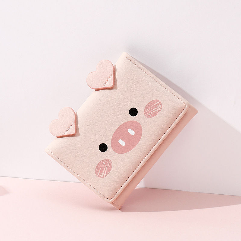 Kawaii Cute Piggy Wallet Card Holder