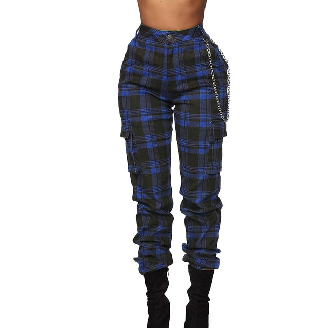 Egirl Punk Rock Plaid Pants