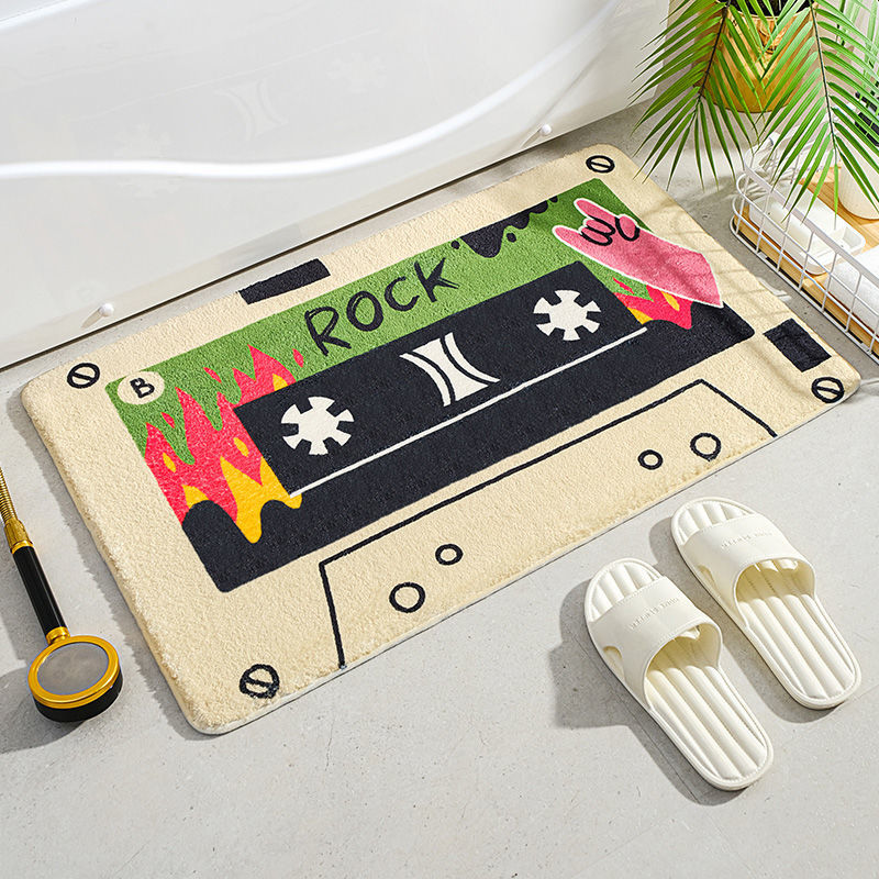 90s Vintage Cassette Tape Rug