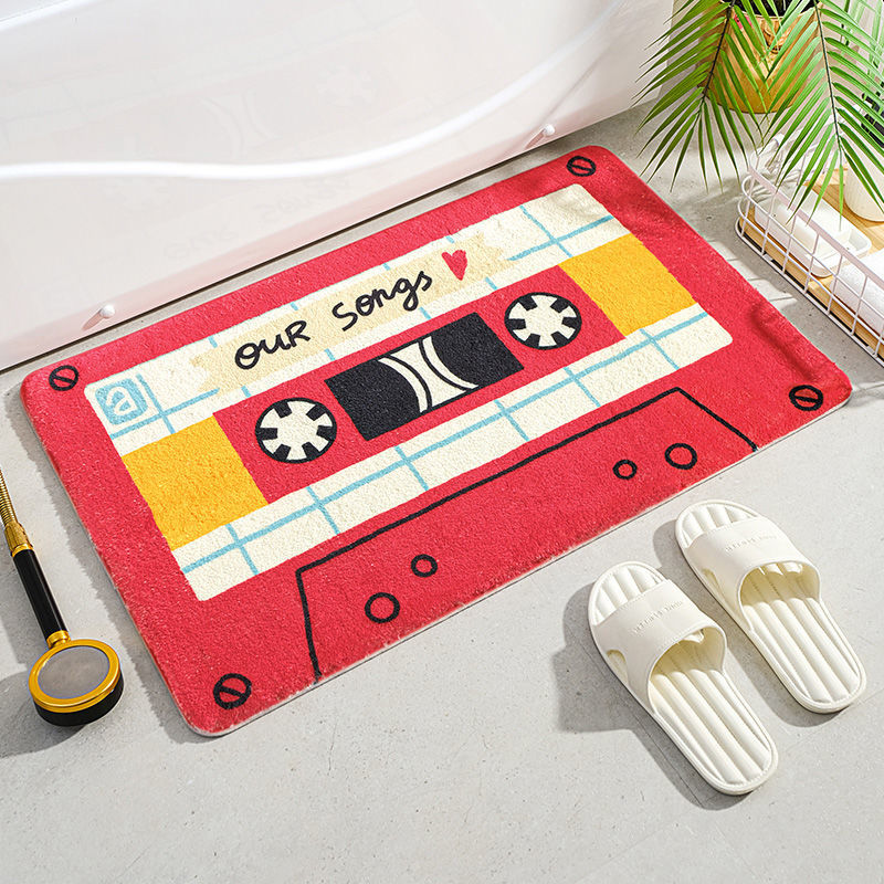 90s Vintage Cassette Tape Rug