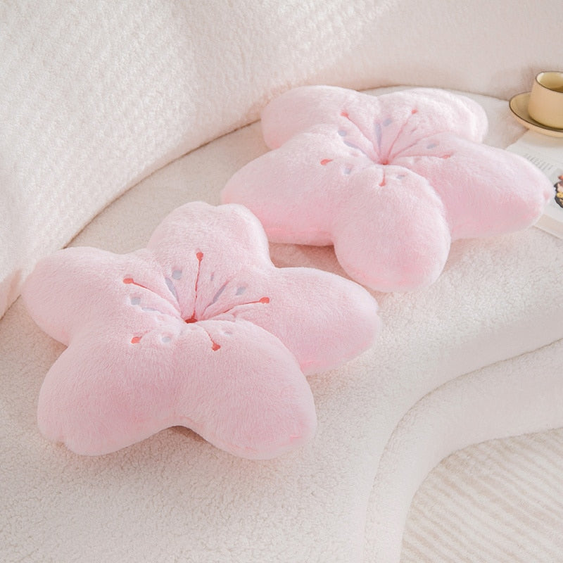 Sakura Pink Cherry Blossom Pillow