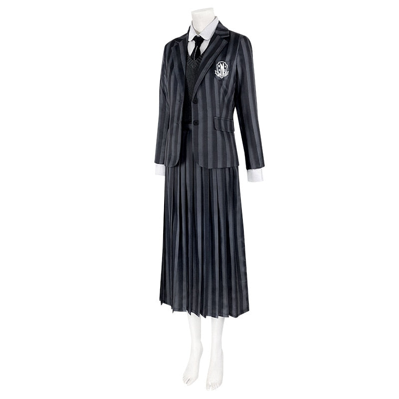 Wednesday Addams Nevermore Academy School Uniform