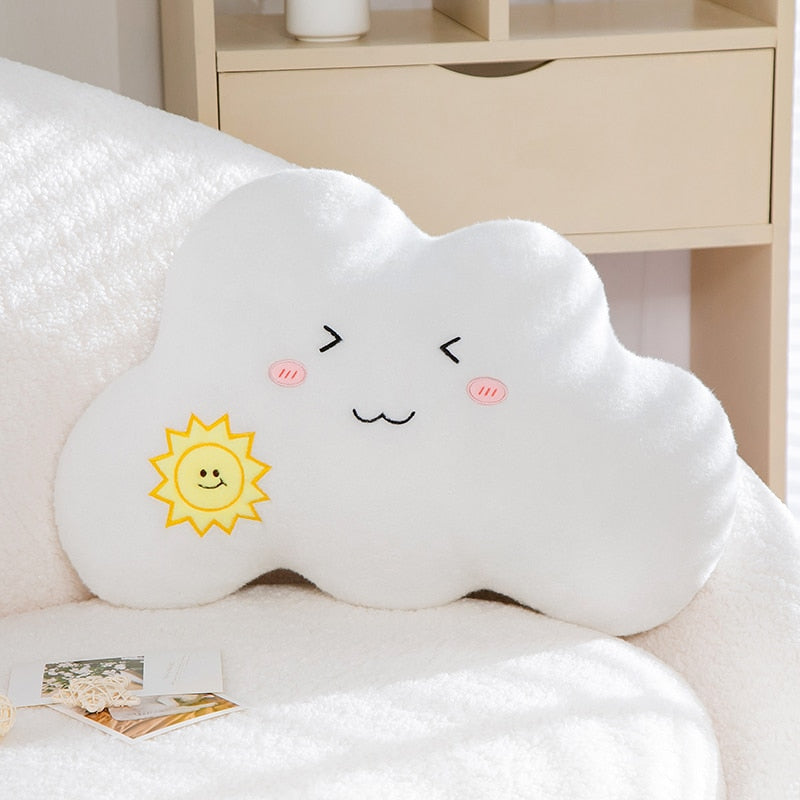 Cute Kawaii Cloud Plush Pillow