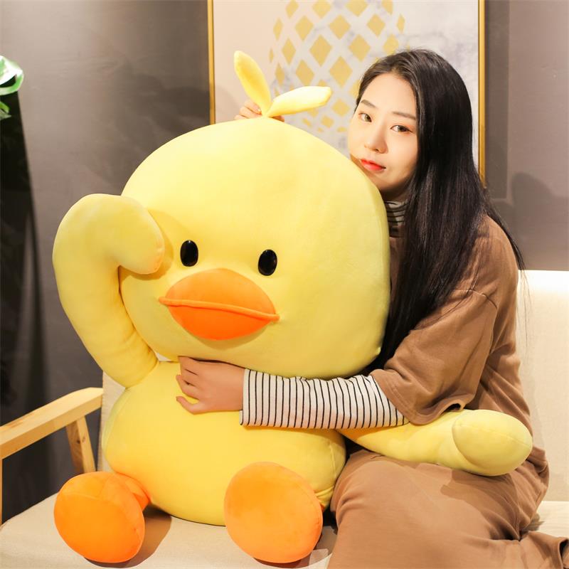 Kawaii Meme Duck Plush Cushion