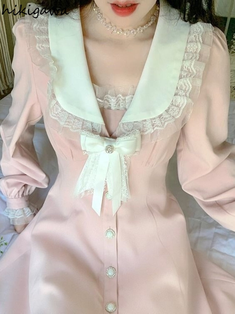 Sweet Lolita Pink Pretty Dress
