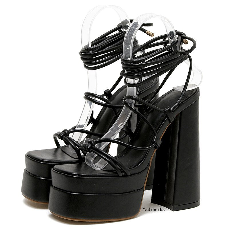 Soft Girl Y2K Platform Sandals