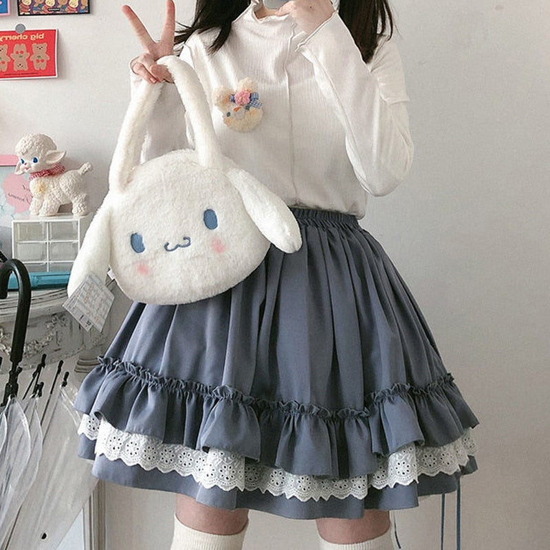 Kawaii Lolita Ruffle Skirt