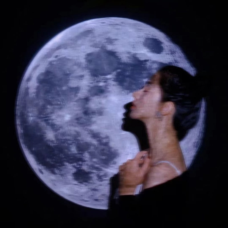 Full Moon Aesthetic Projector Lamp