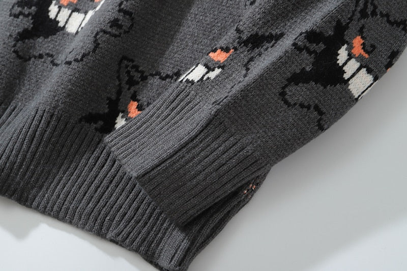 Pokemon Gengar Knitted Sweater