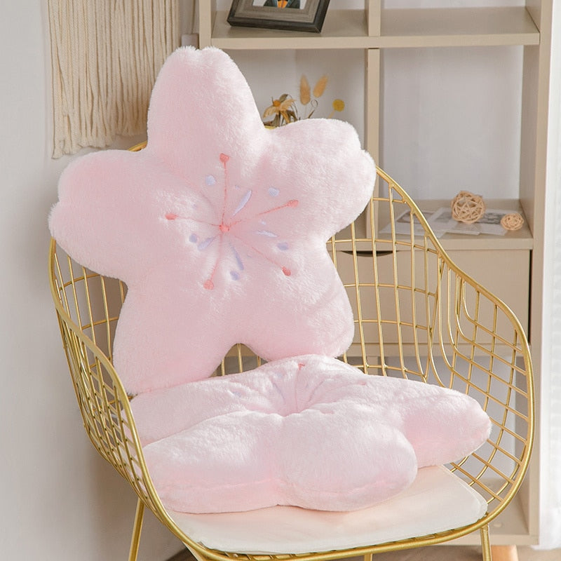 Sakura Pink Cherry Blossom Pillow