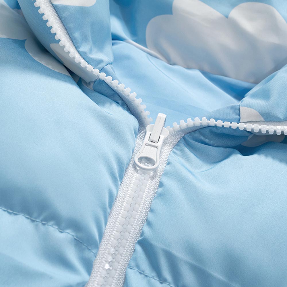 Aesthetic Sky Cloud Puffer Jacket
