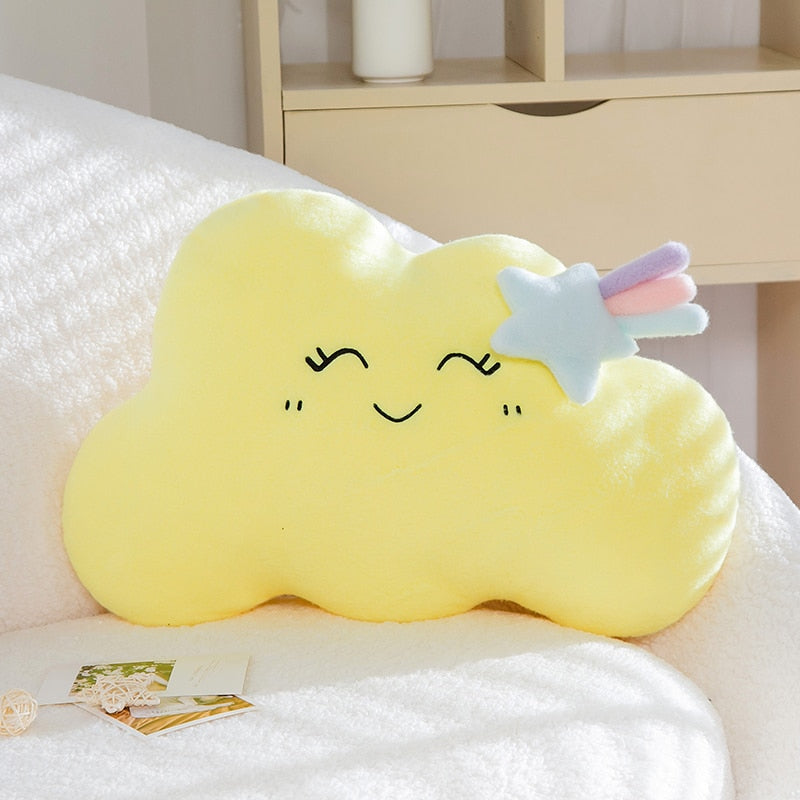 Cute Kawaii Cloud Plush Pillow