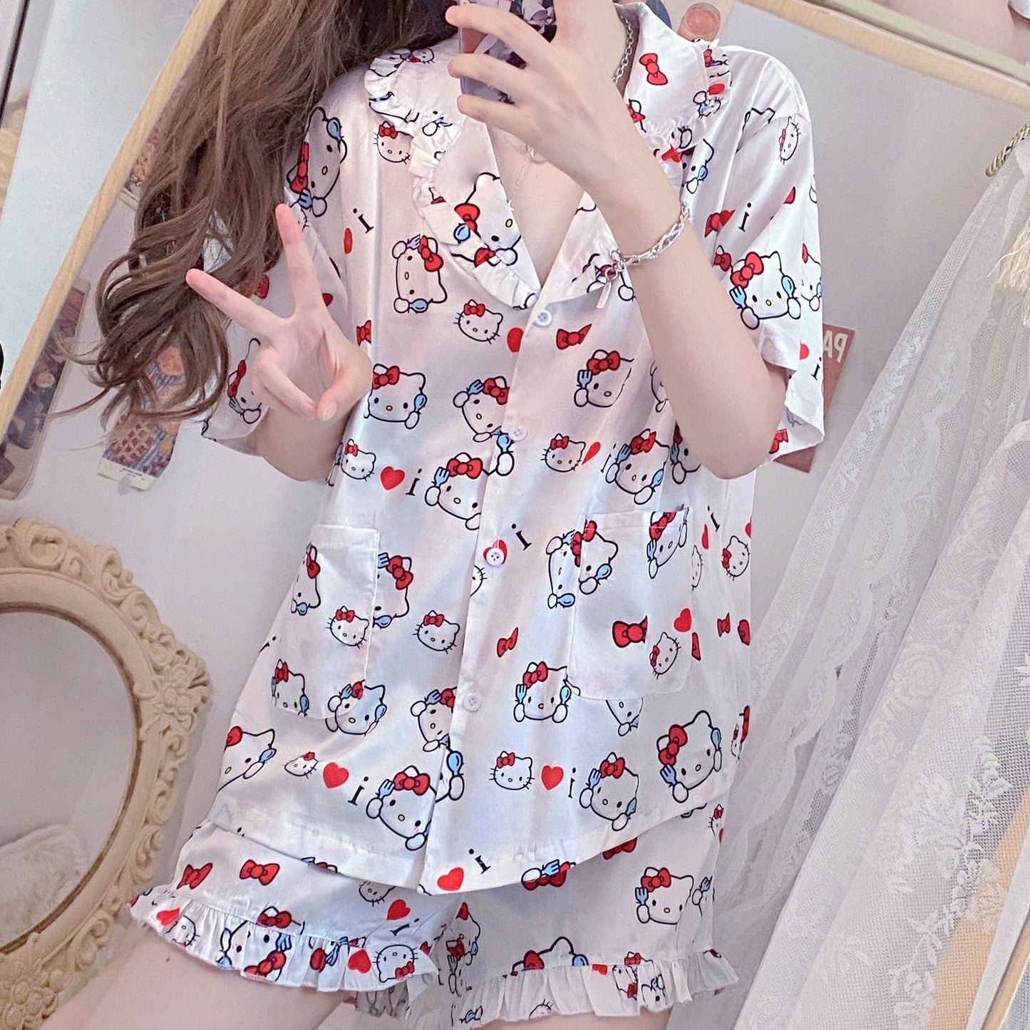 Sanriocore Pajamas Set