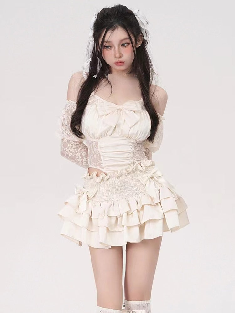 Vintage Dollette White Top