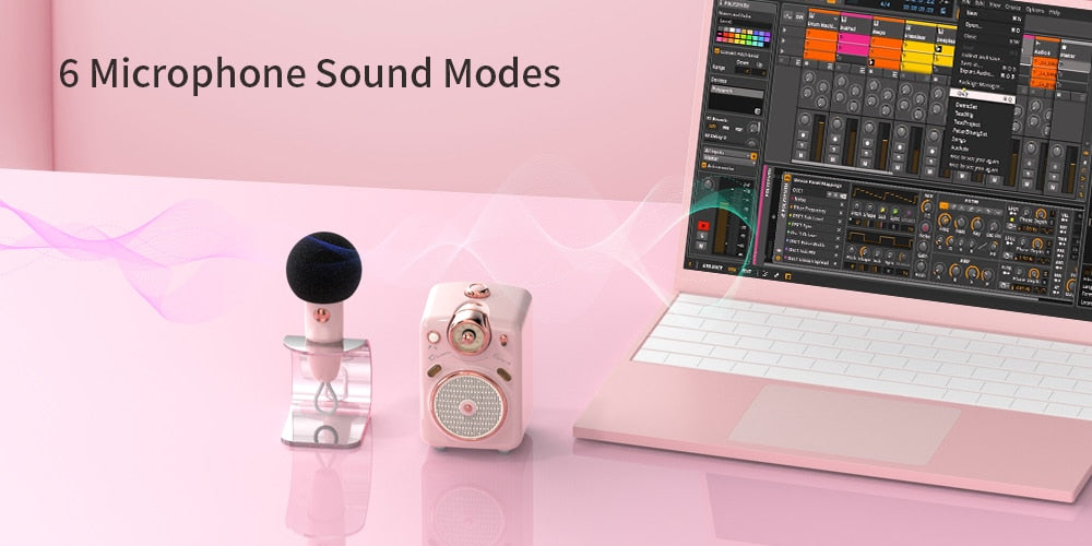 Divoom Fairy-OK Portable Bluetooth Speaker with Microphone