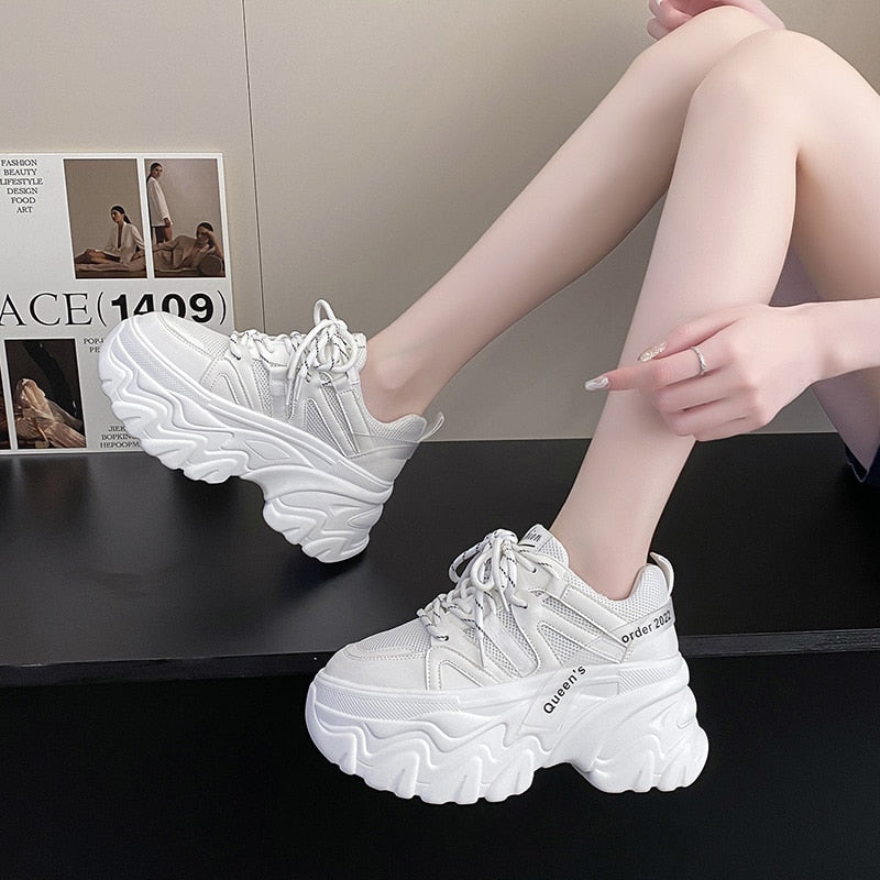 Harajuku Chunky Platform Sneakers