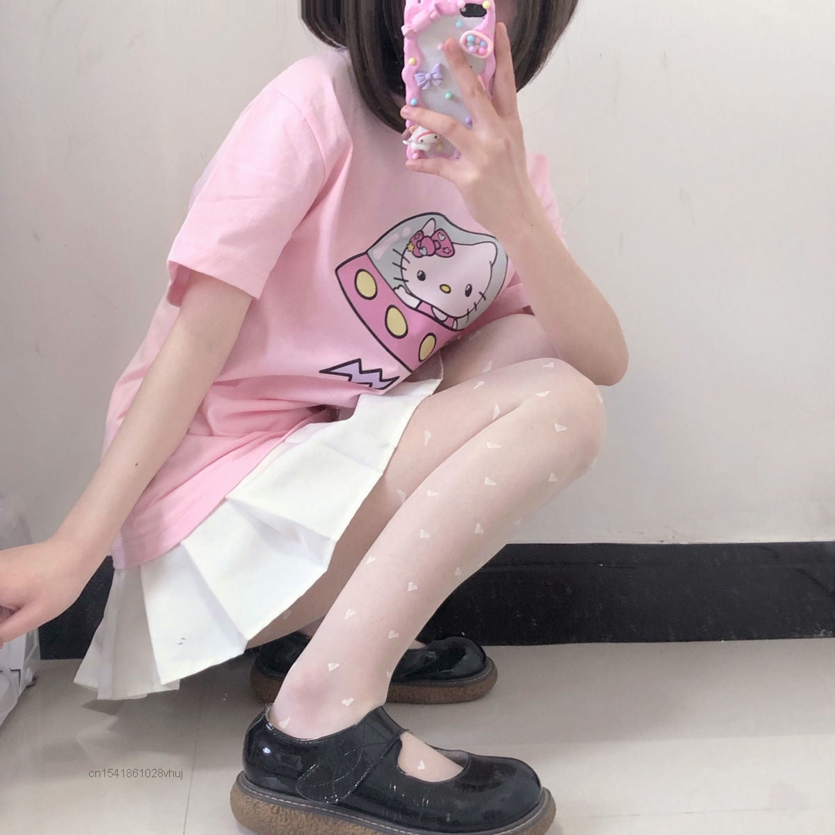 Hello Kitty UFO T-Shirt Pink