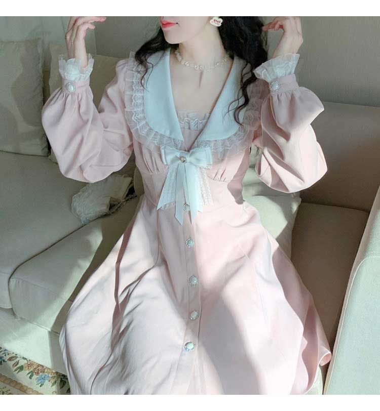 Sweet Lolita Pink Pretty Dress