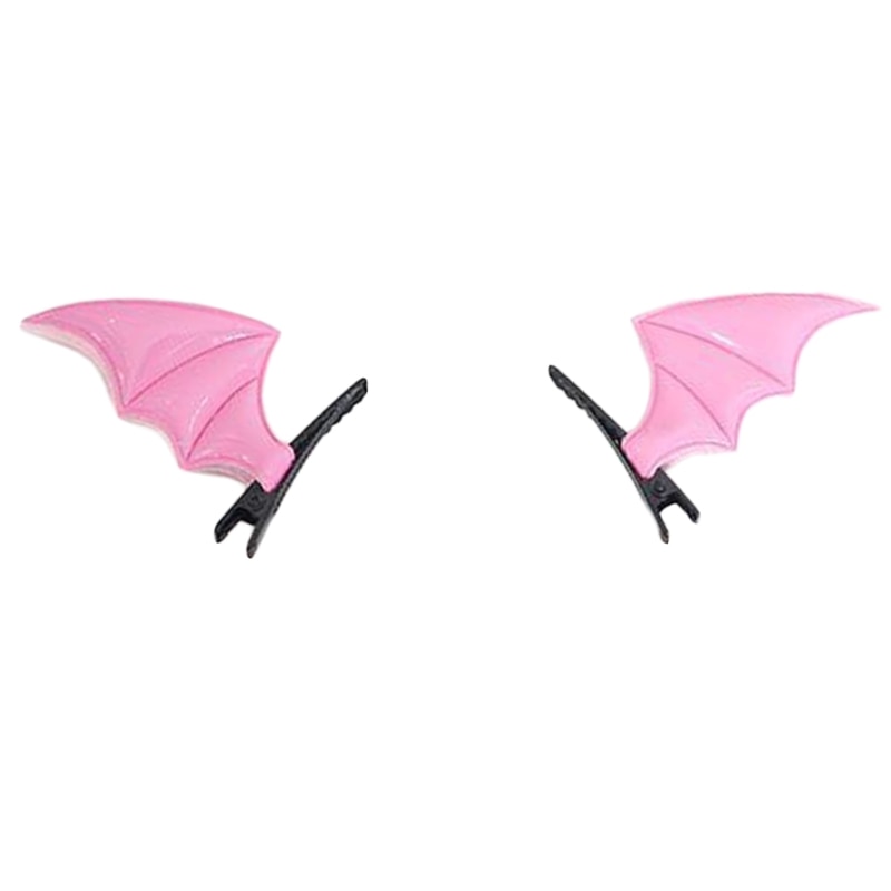 Gothic Bat Wings Hair Clips