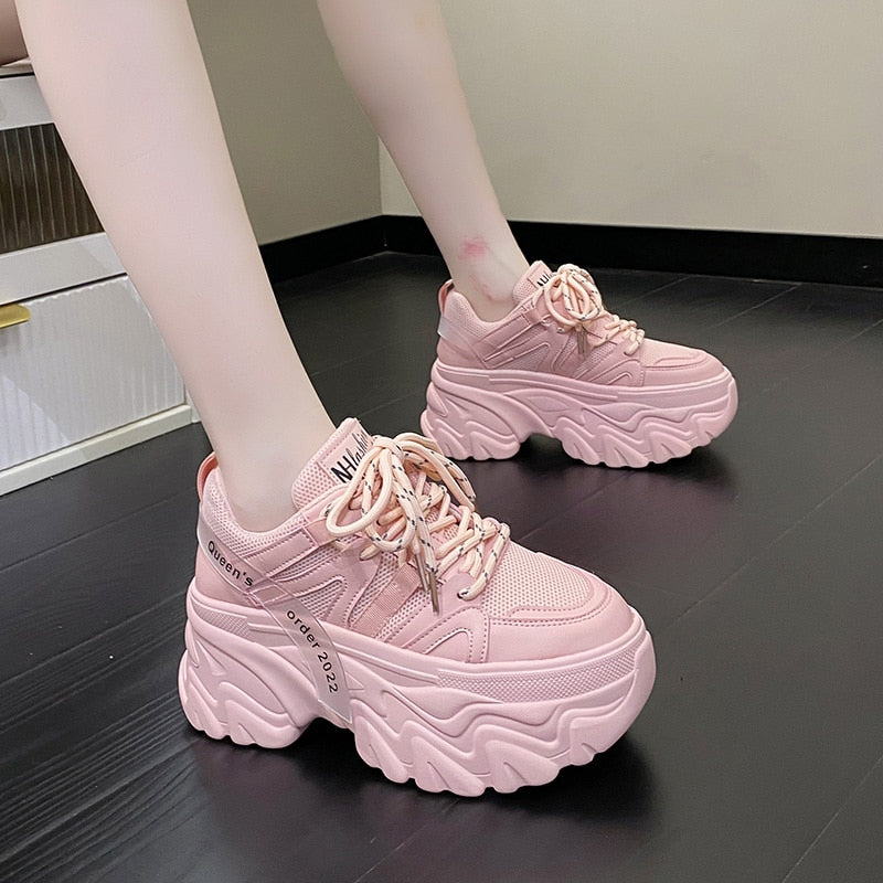 Harajuku Chunky Platform Sneakers