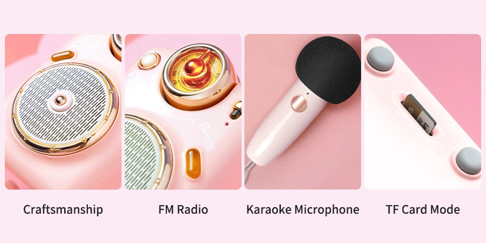 Divoom Fairy-OK Portable Bluetooth Speaker with Microphone