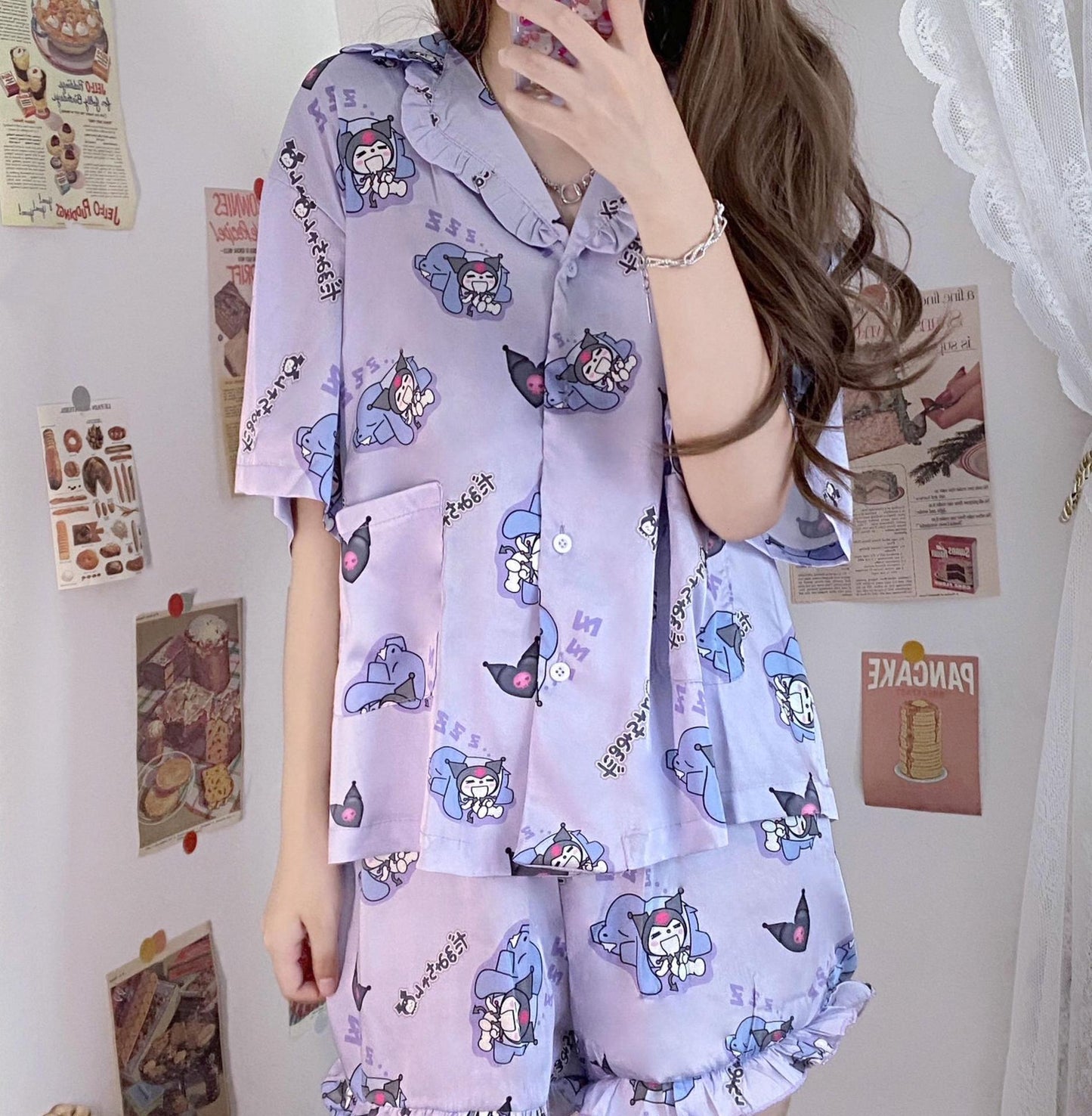 Sanriocore Pajamas Set