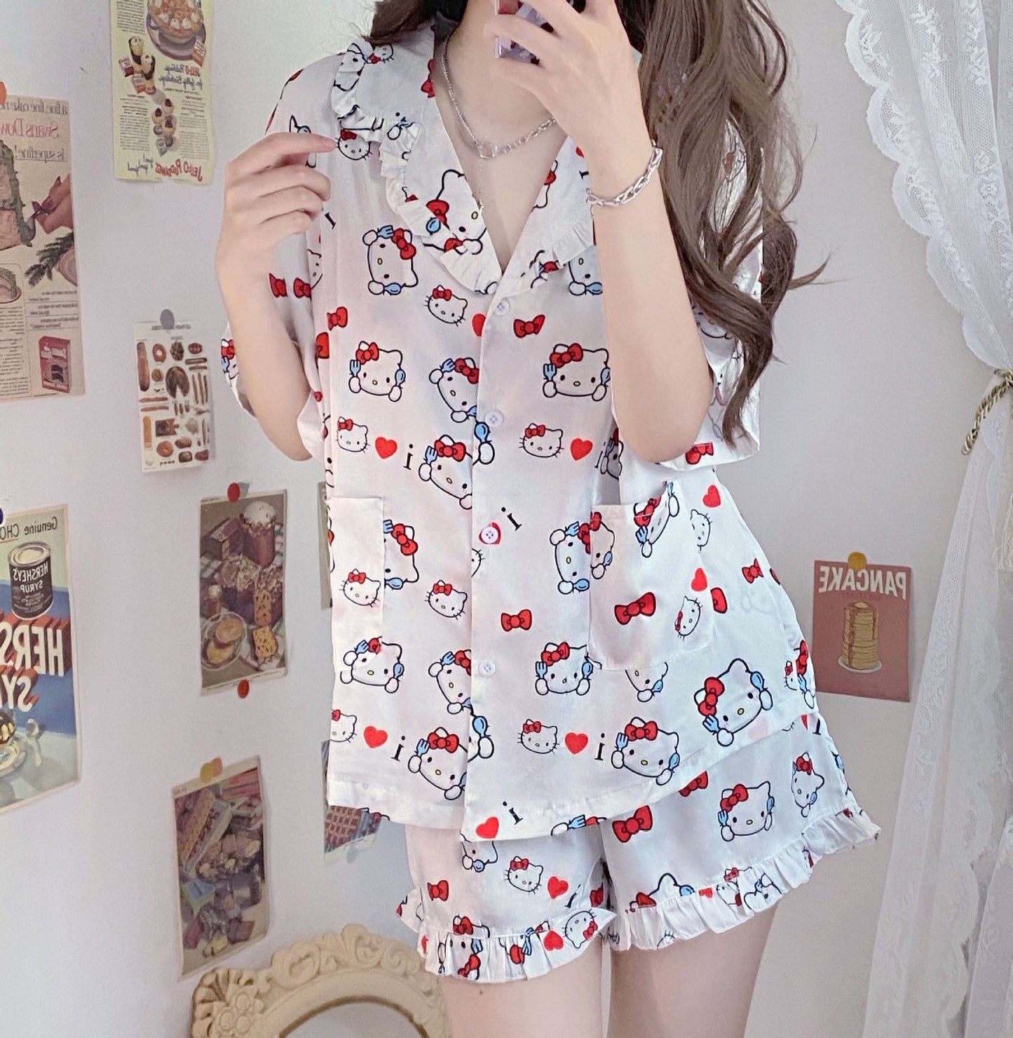 Sanriocore Pajamas Set