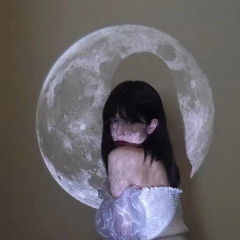 Full Moon Aesthetic Projector Lamp