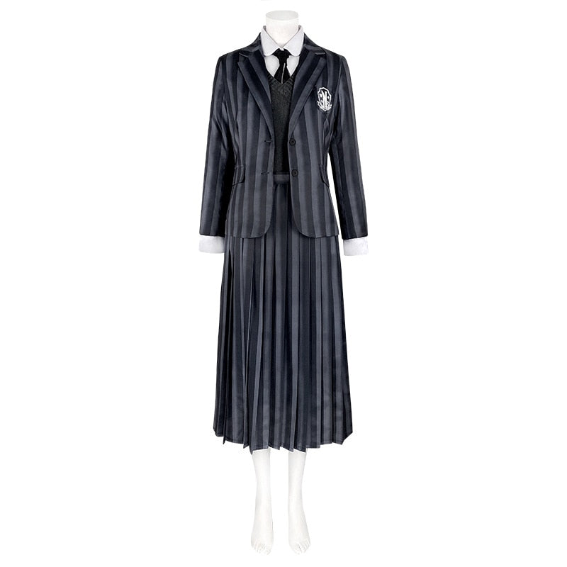 Wednesday Addams Nevermore Academy School Uniform