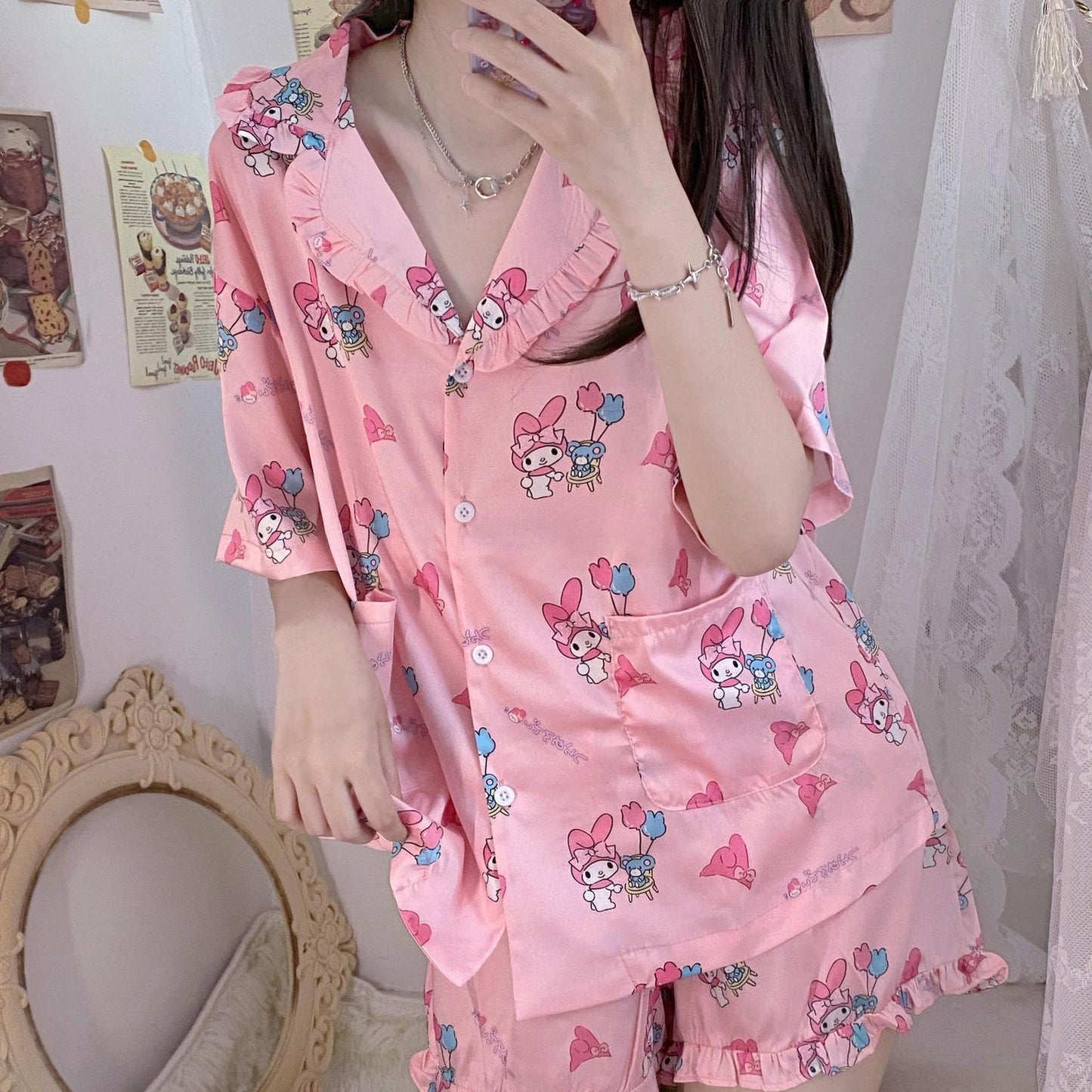 Sanriocore Pajamas Set