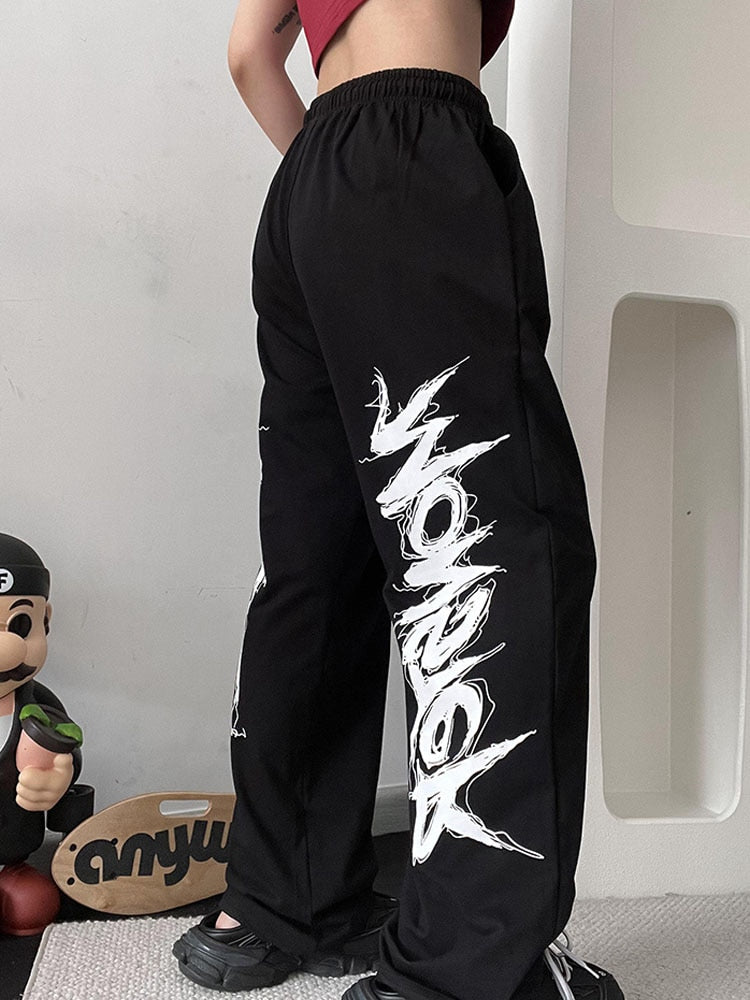 Egirl Gothic Monster Sweatpants